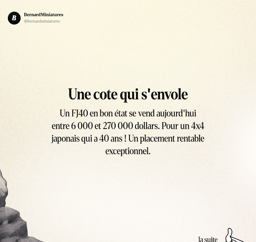 Toyota Land Cruiser FJ40 : L'indestructible qui a conquis le monde - Slide 13