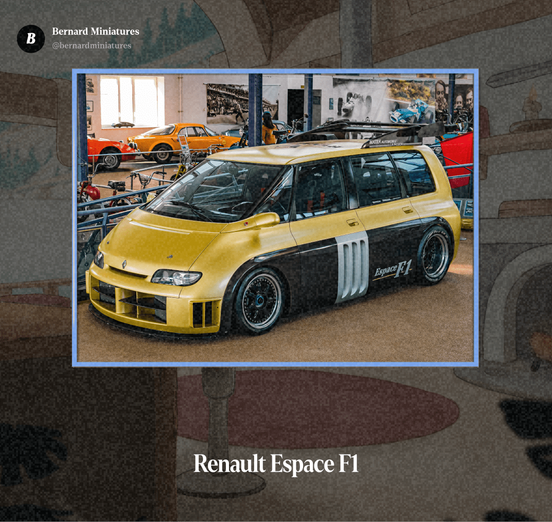 Renault ESPACE F1 : 780 chevaux dans un monospace - Slide 3