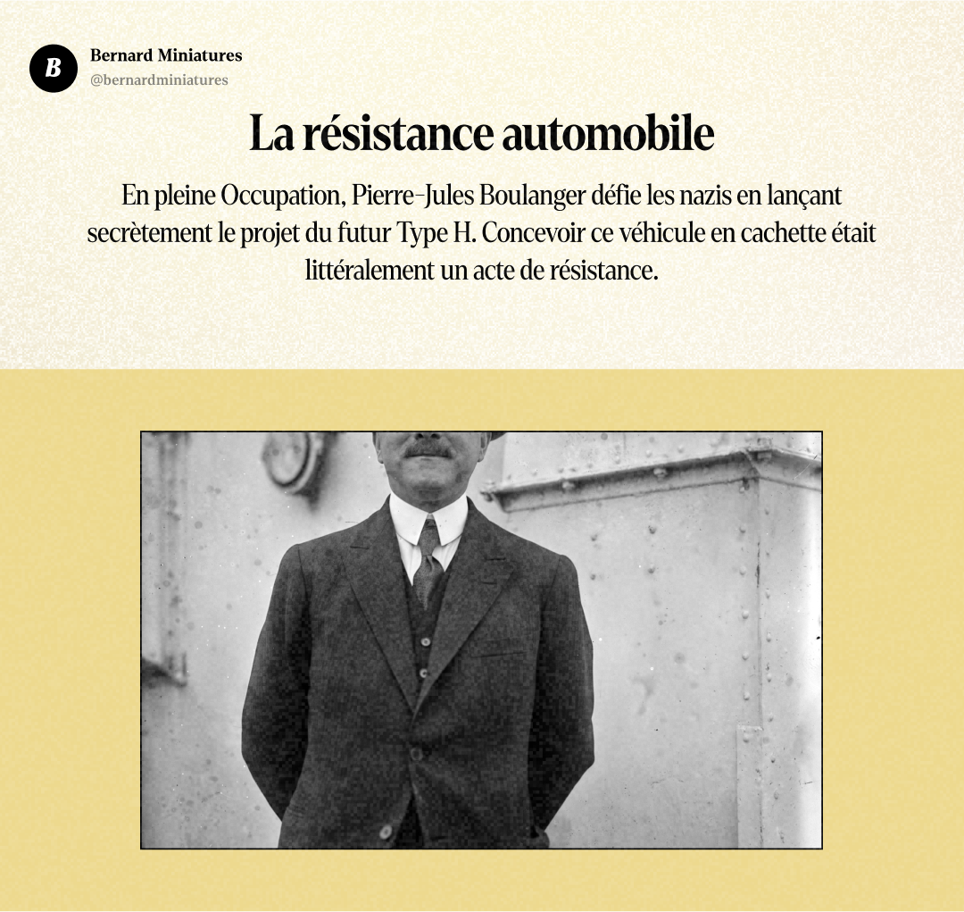 Citroën Type H : L'acte de résistance qui a révolutionné la France - Slide 2