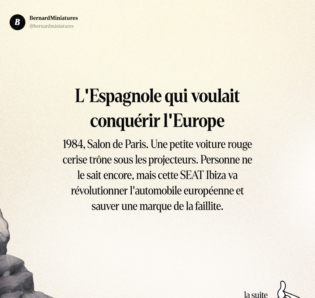 SEAT Ibiza : L'Espagnole qui a sauvé une marque de la faillite - Slide 1