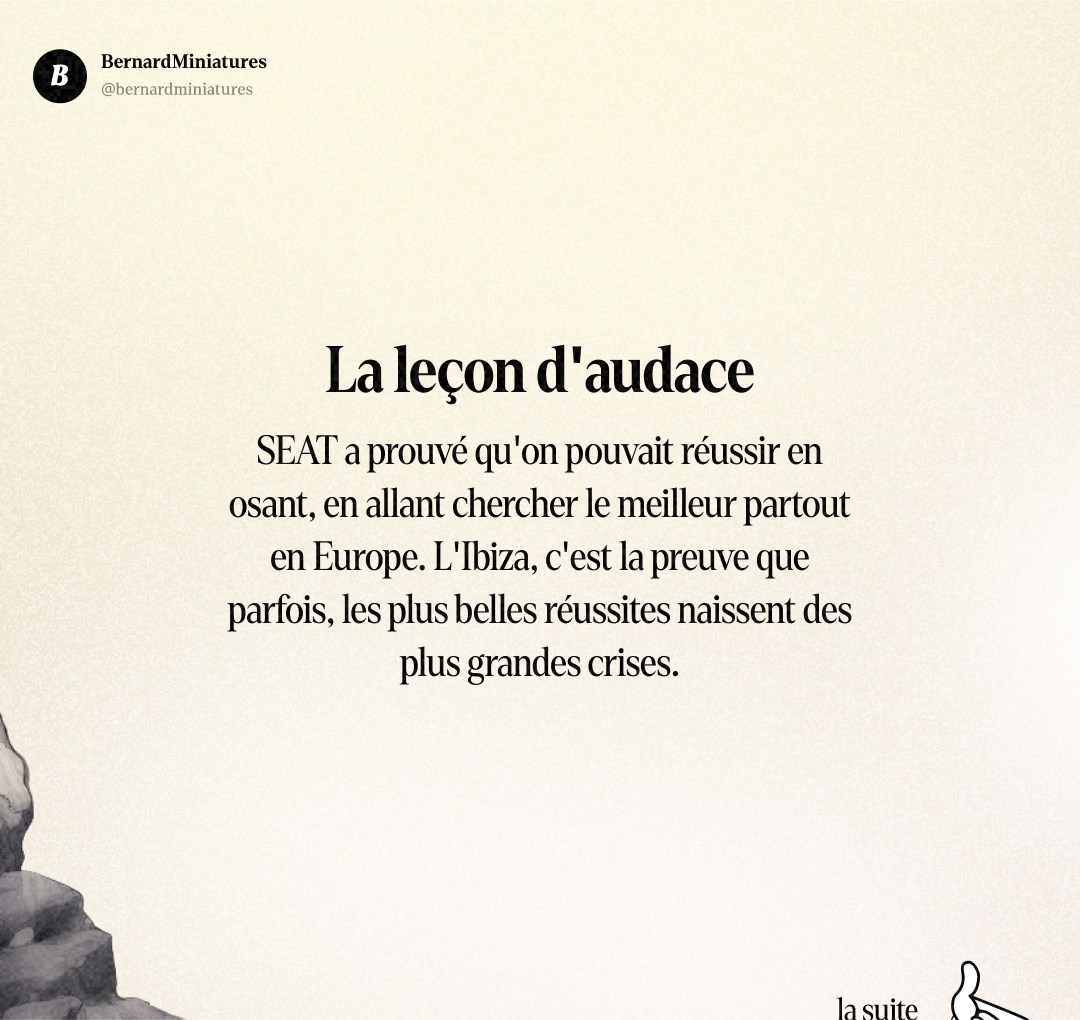 SEAT Ibiza : L'Espagnole qui a sauvé une marque de la faillite - Slide 14