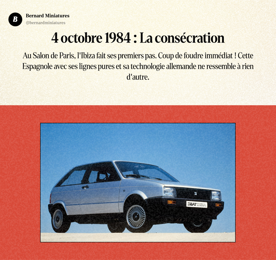 SEAT Ibiza : L'Espagnole qui a sauvé une marque de la faillite - Slide 8