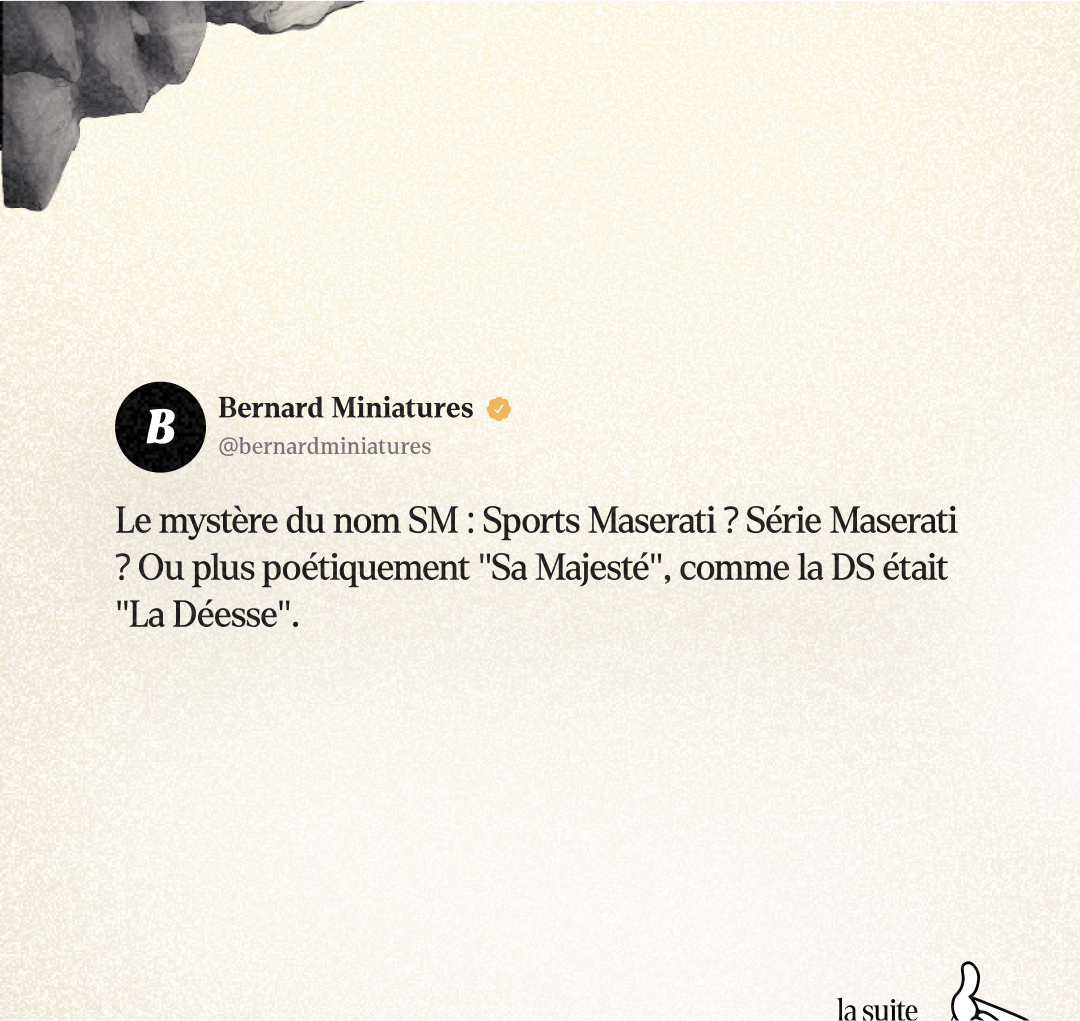 Citroën SM : La Majesté française qui cachait un cœur italien - Slide 11