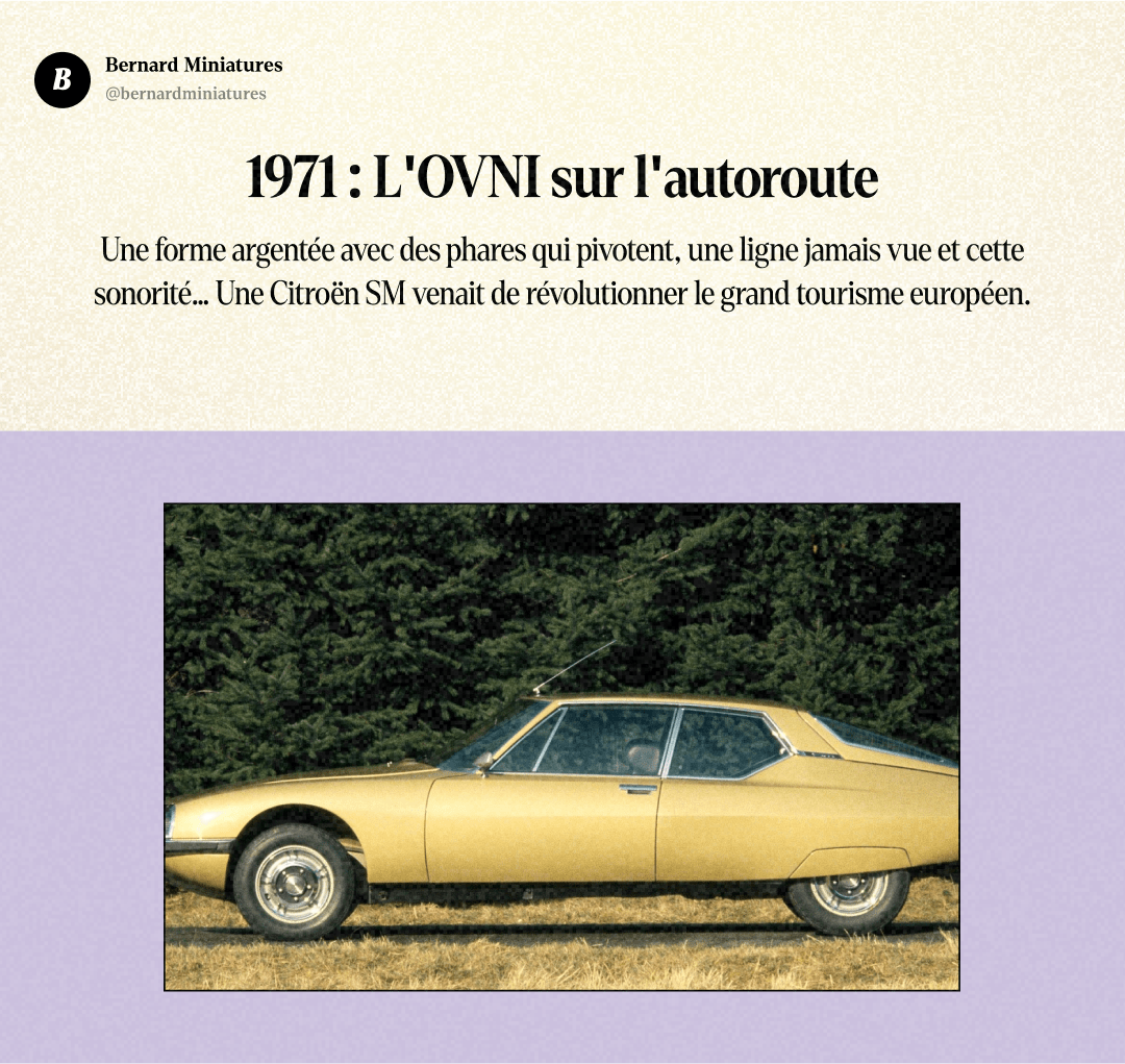 Citroën SM : La Majesté française qui cachait un cœur italien - Slide 2