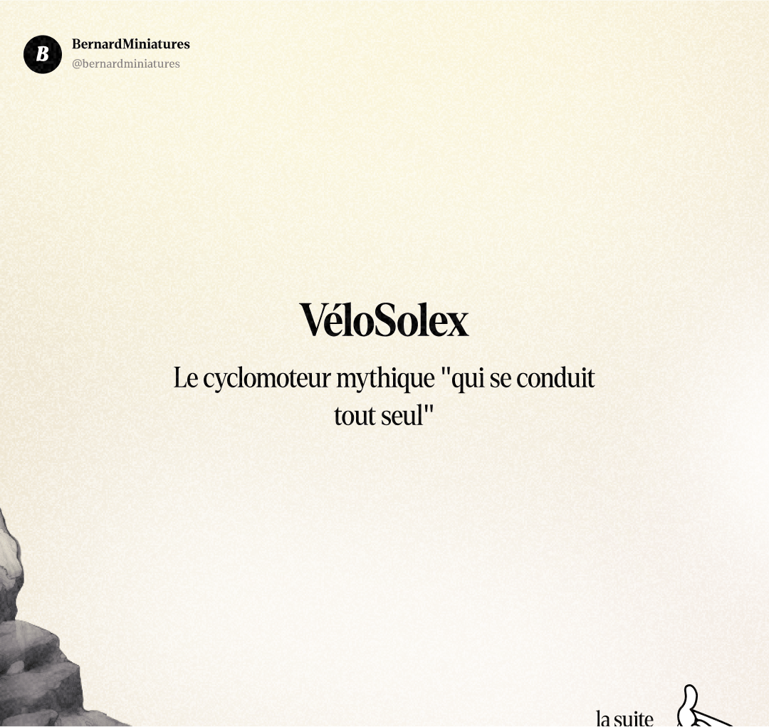 VéloSolex : La bicyclette qui roule toute seule (et qui a tout faux techniquement) - Slide 1