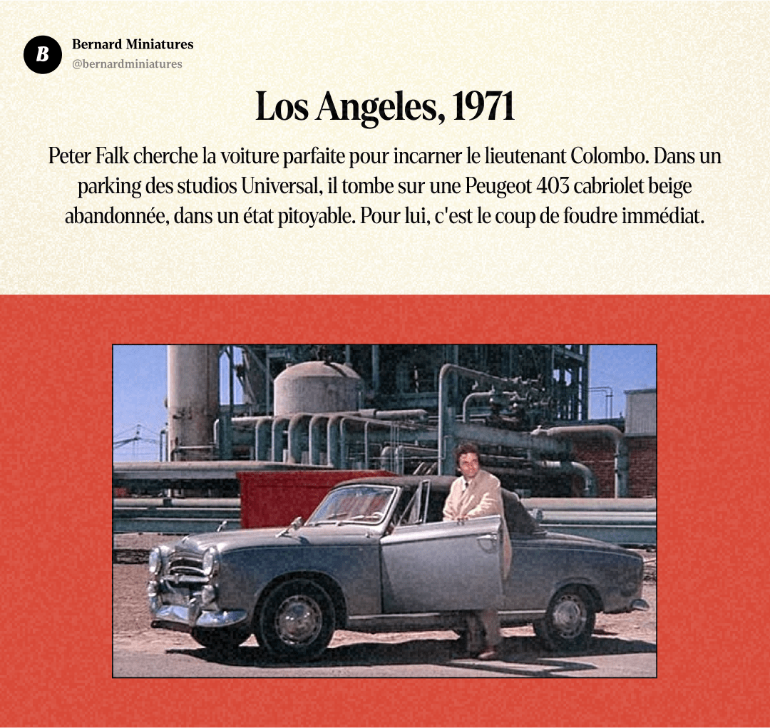 Peugeot 403 Cabriolet : L'épave de Colombo qui a humilié Peugeot - Slide 2