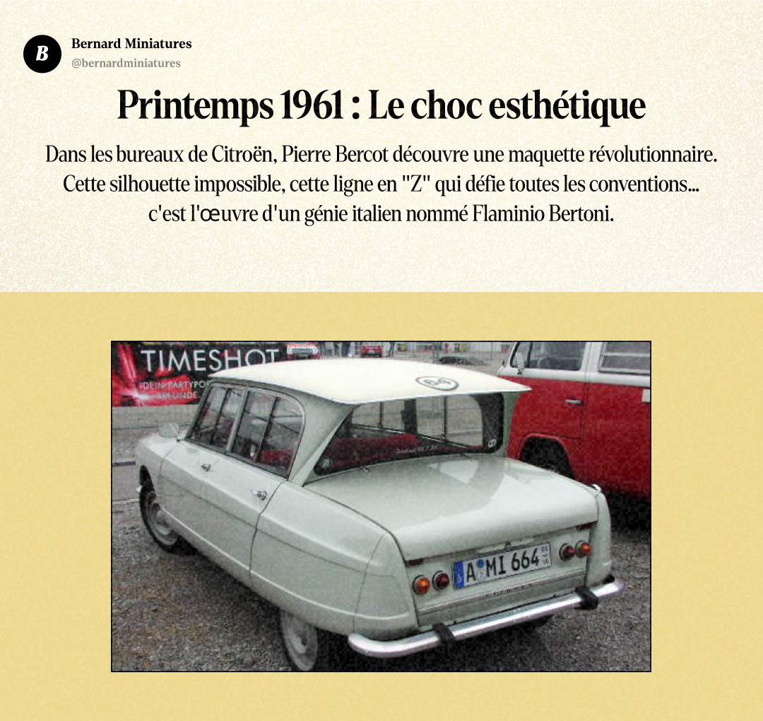 Citroën AMI 6 : La voiture qui divise encore 60 ans après - Slide 2