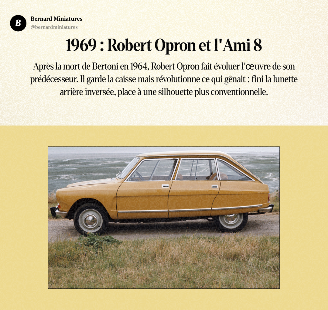 Citroën AMI 6 : La voiture qui divise encore 60 ans après - Slide 9