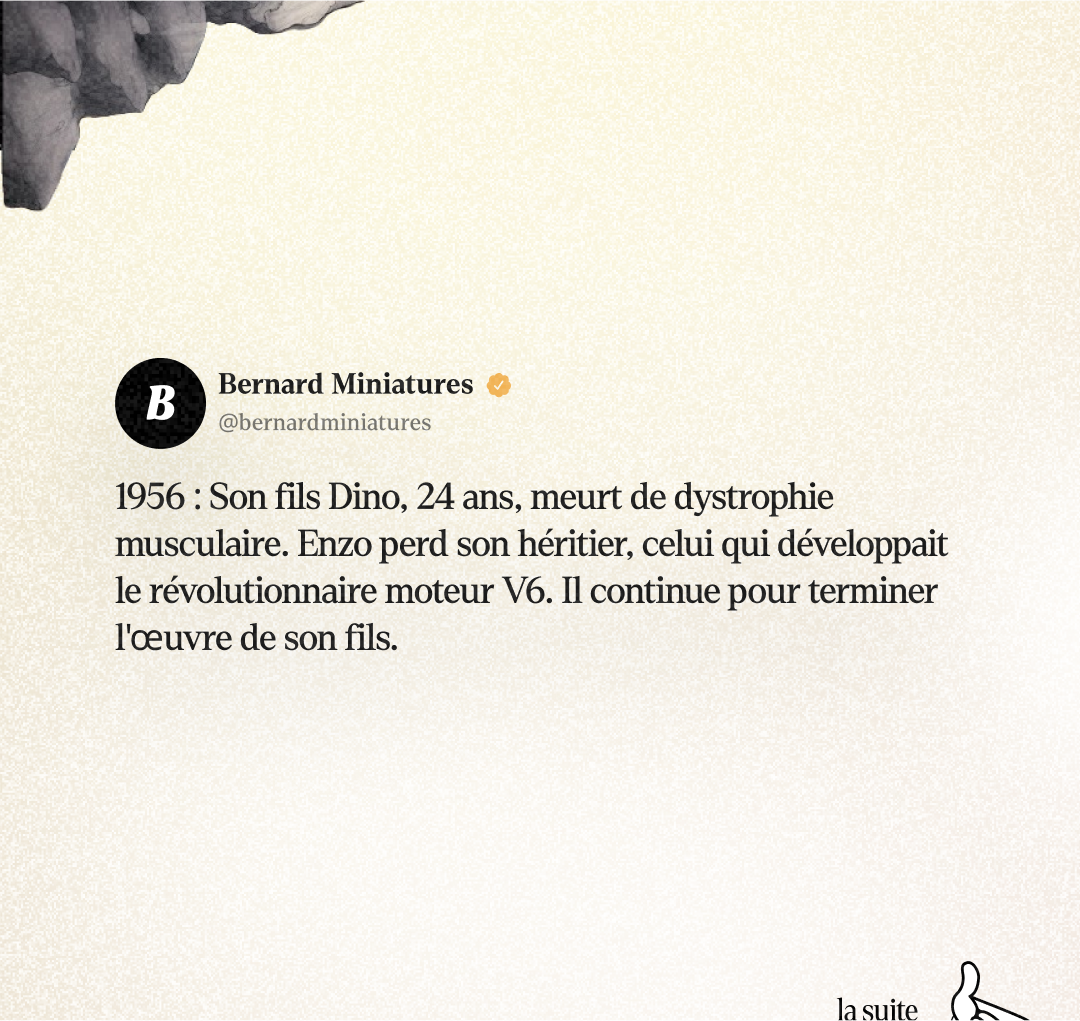 Enzo FERRARI : Le gosse qui a créé la légende - Slide 10