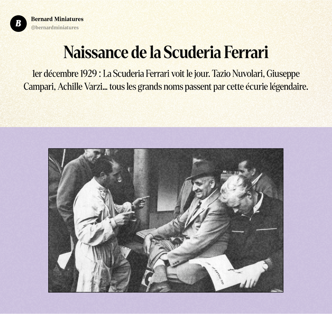 Enzo FERRARI : Le gosse qui a créé la légende - Slide 6