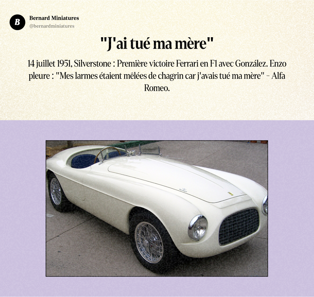 Enzo FERRARI : Le gosse qui a créé la légende - Slide 9