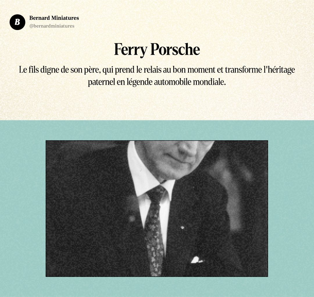 Ferdinand PORSCHE : Le gamin qui a inventé l'hybride en 1900 - Slide 11
