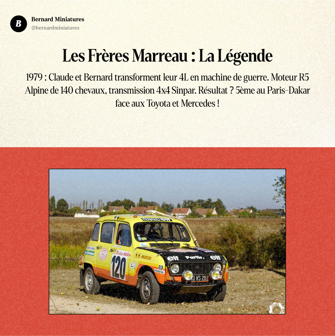 Renault 4L : Comment une voiture de pauvre a conquis le Dakar - Slide 7