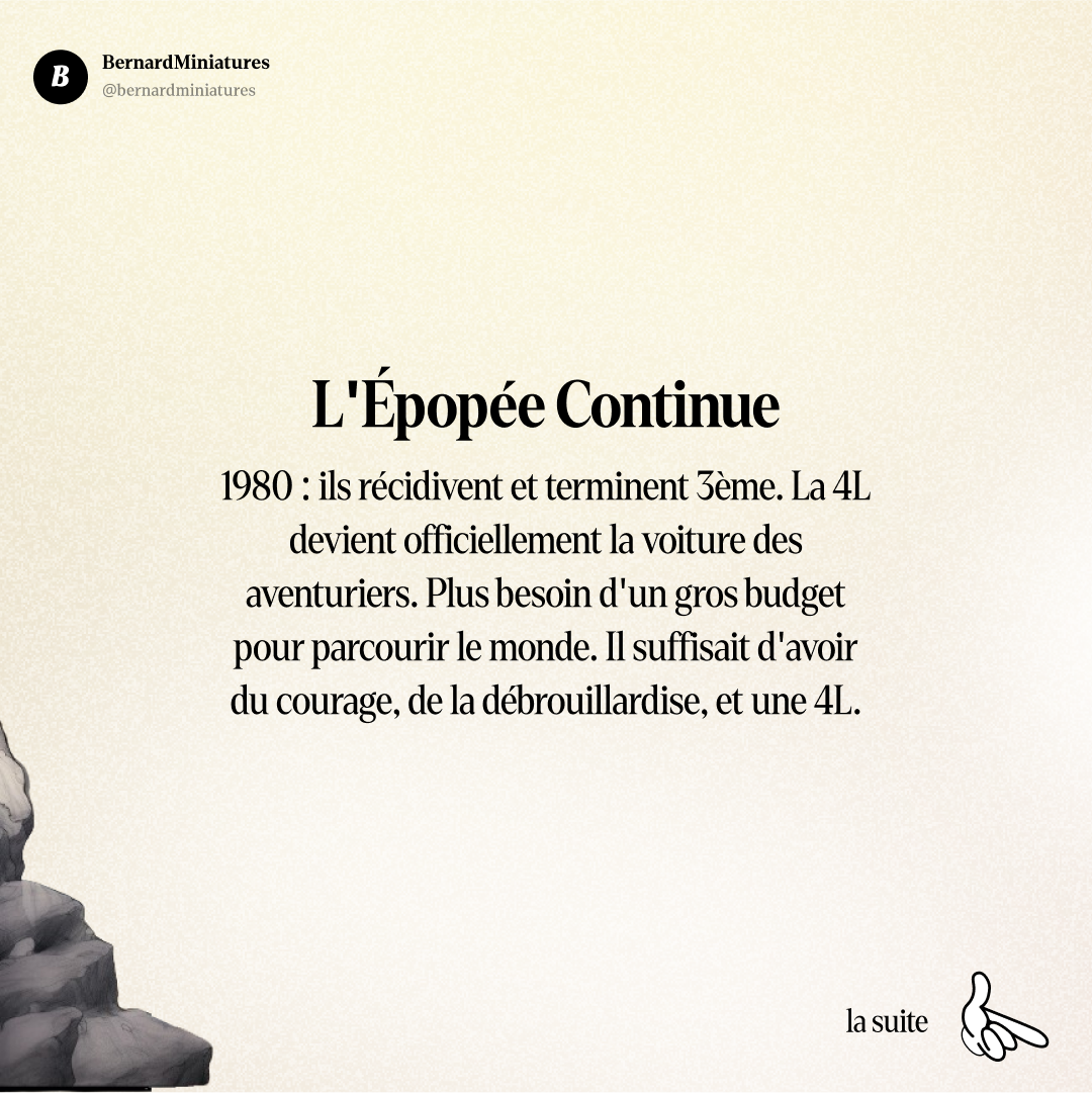 Renault 4L : Comment une voiture de pauvre a conquis le Dakar - Slide 8