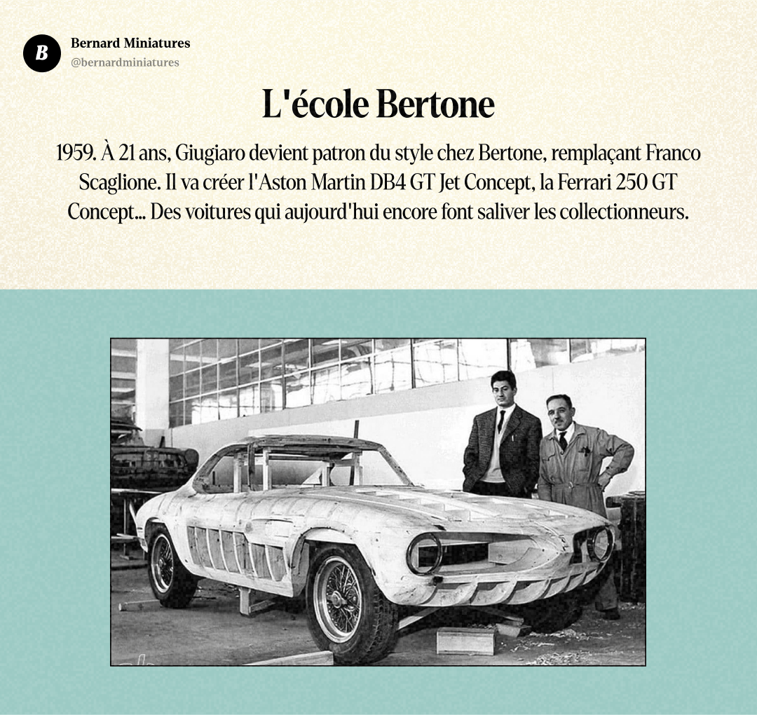 Giorgetto GIUGIARO : L'homme qui a dessiné votre voiture - Slide 4
