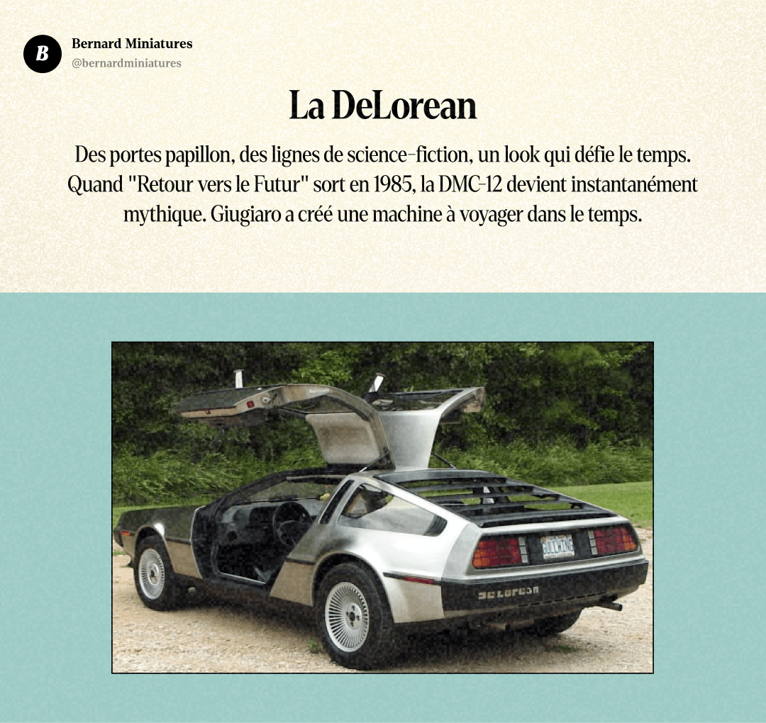 Giorgetto GIUGIARO : L'homme qui a dessiné votre voiture - Slide 8