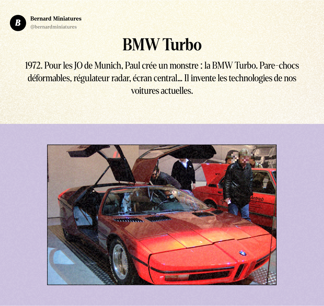 Paul BRACQ : Le Français qui a dessiné Mercedes ET BMW - Slide 11