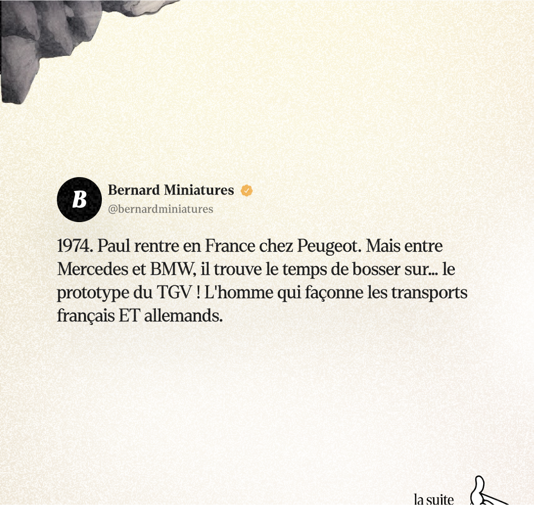 Paul BRACQ : Le Français qui a dessiné Mercedes ET BMW - Slide 12