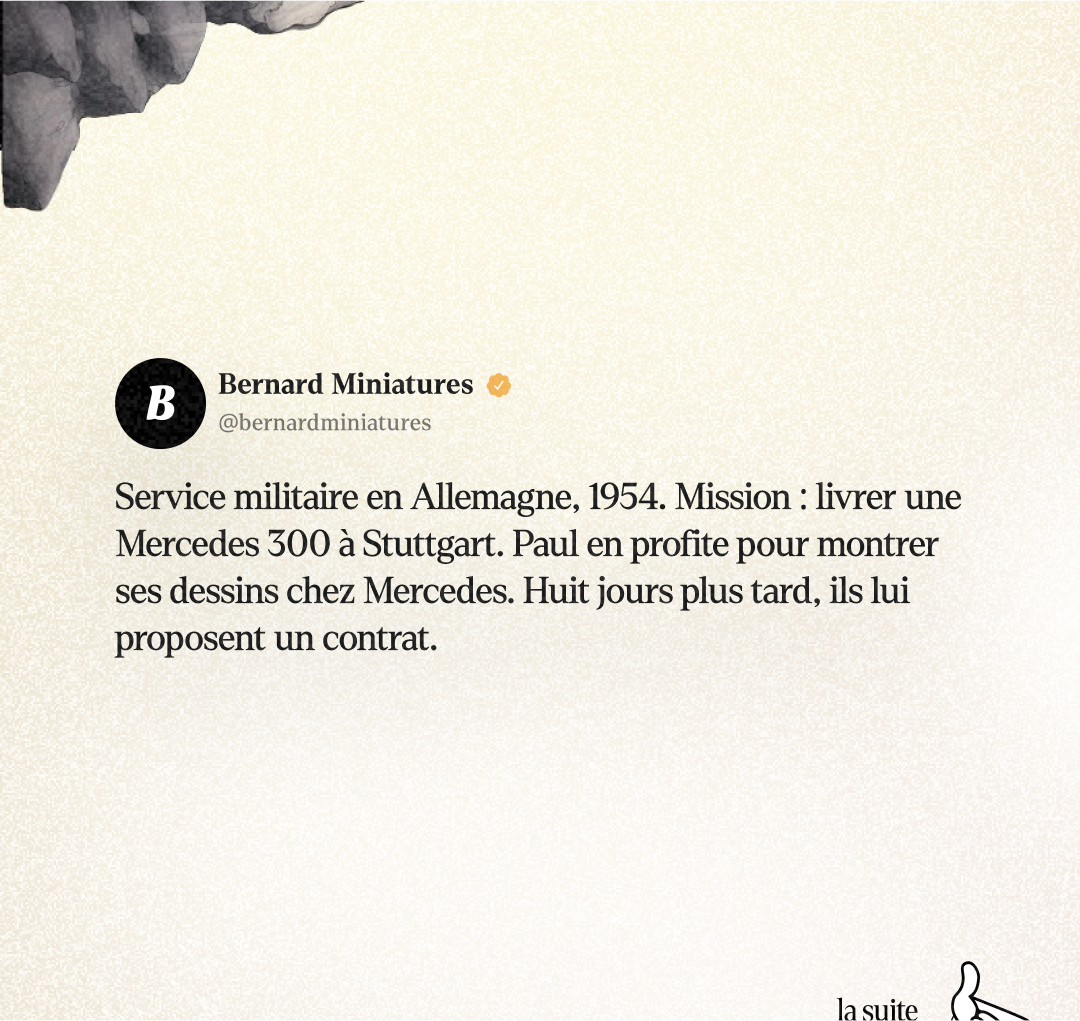 Paul BRACQ : Le Français qui a dessiné Mercedes ET BMW - Slide 5