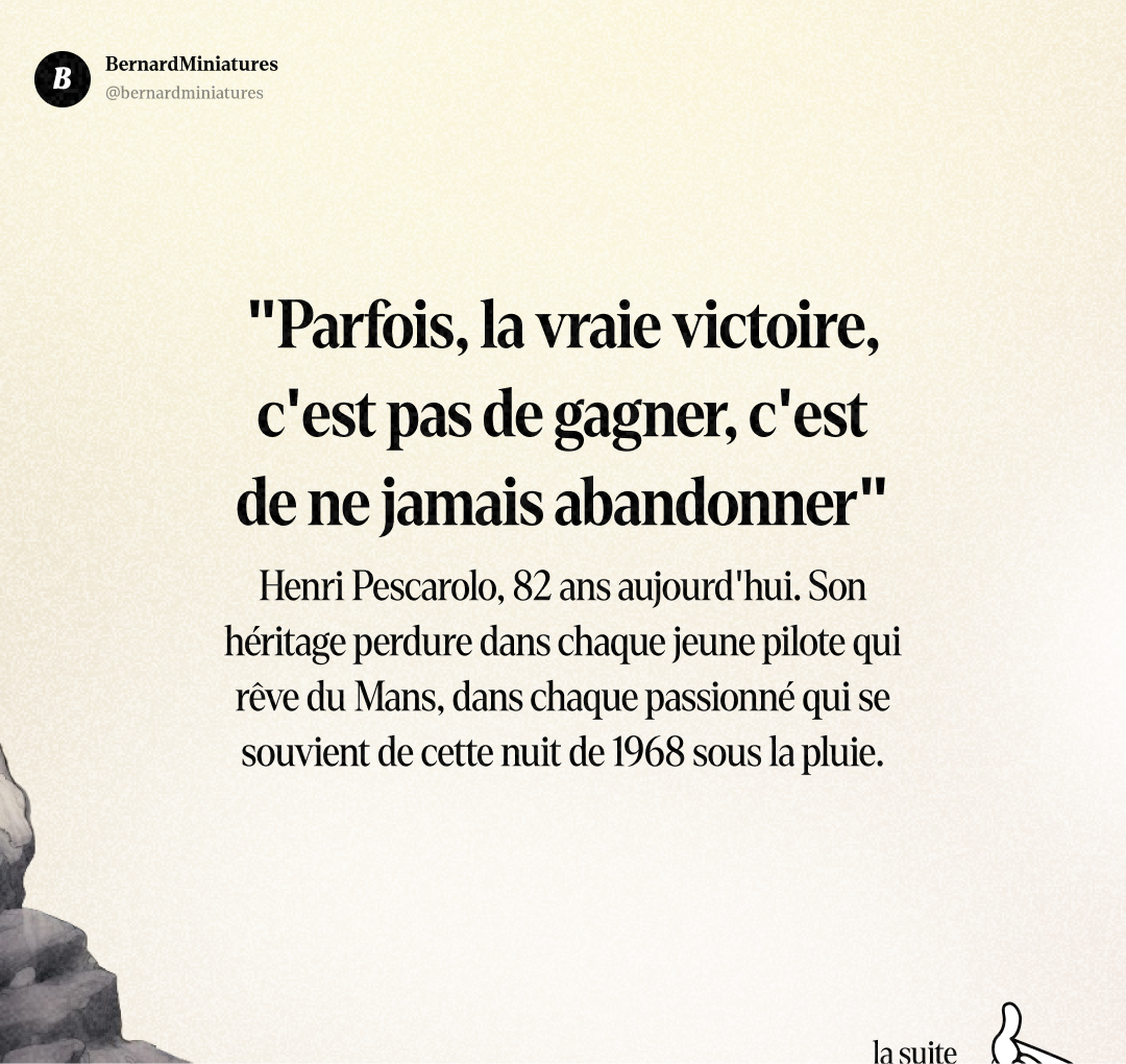 Henri PESCAROLO : 33 fois au Mans sans jamais abandonner - Slide 14
