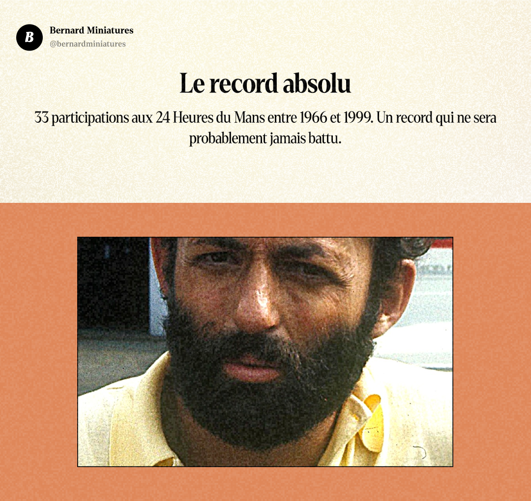 Henri PESCAROLO : 33 fois au Mans sans jamais abandonner - Slide 3