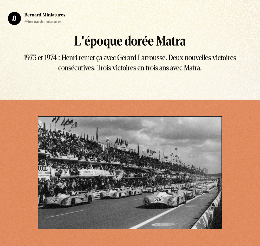 Henri PESCAROLO : 33 fois au Mans sans jamais abandonner - Slide 7