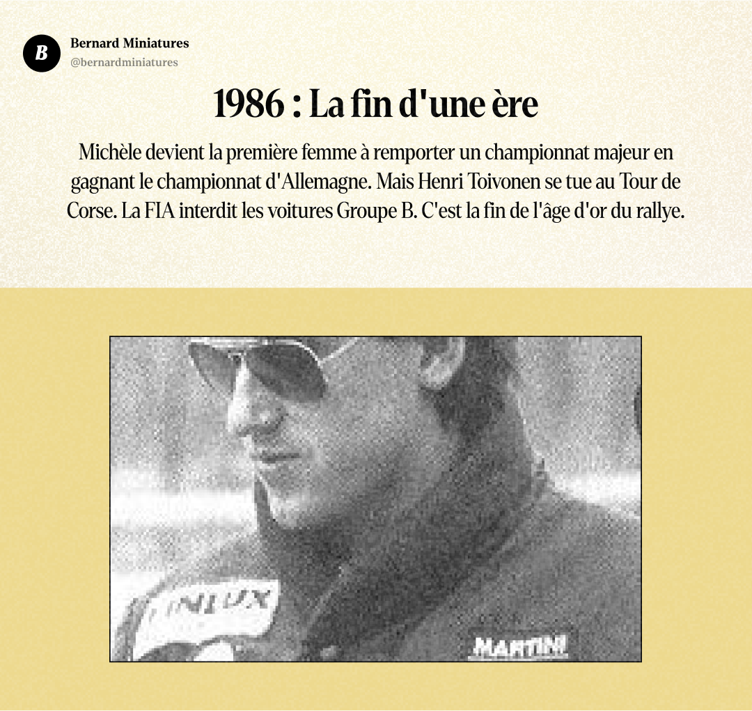 Michèle Mouton : La seule femme à avoir humilié les légendes du rallye - Slide 12