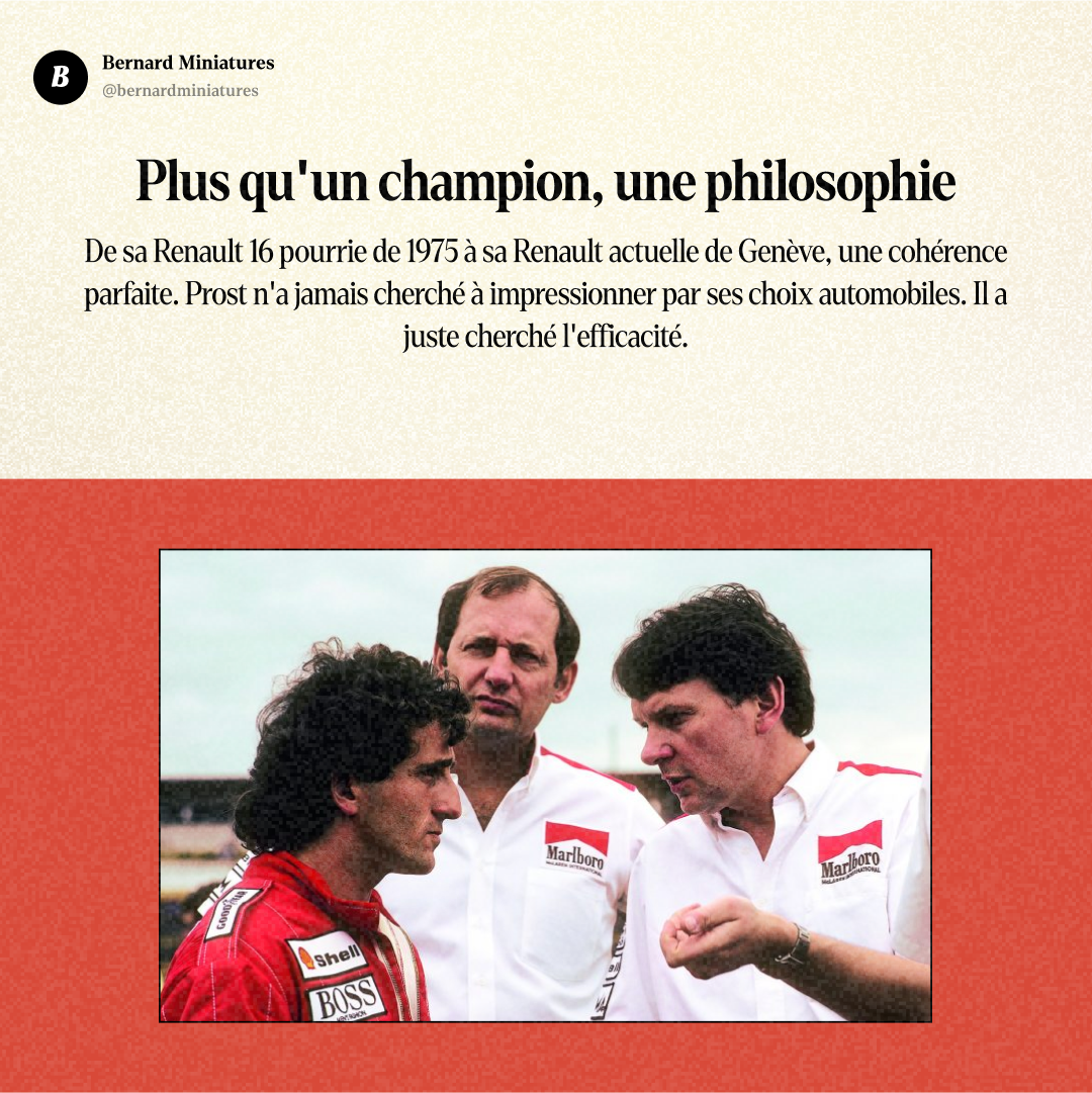 Alain PROST : Pourquoi ce champion roule en Renault ? - Slide 13