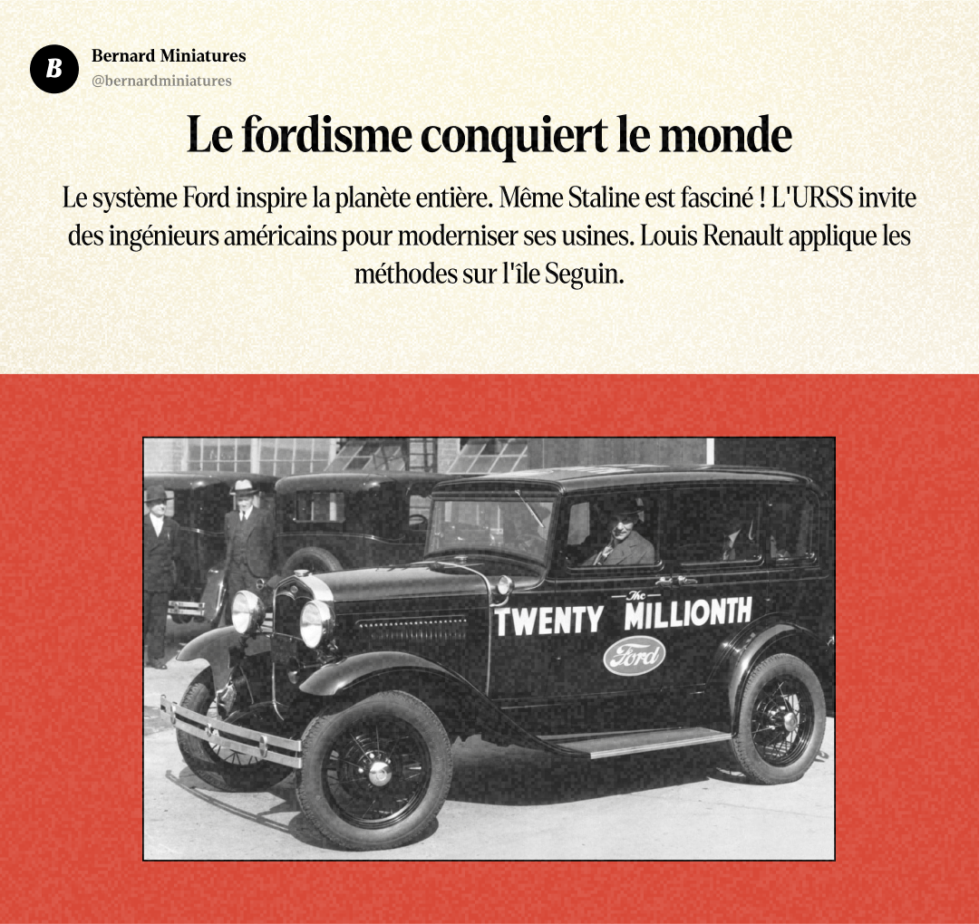 Henry FORD : Comment 93 minutes ont changé le monde - Slide 11