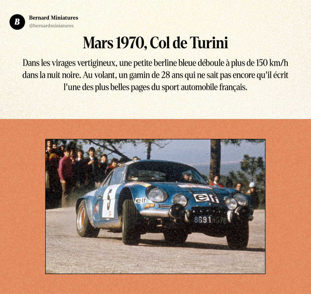 Bernard DARNICHE : Le cycliste devenu roi du rallye français - Slide 2