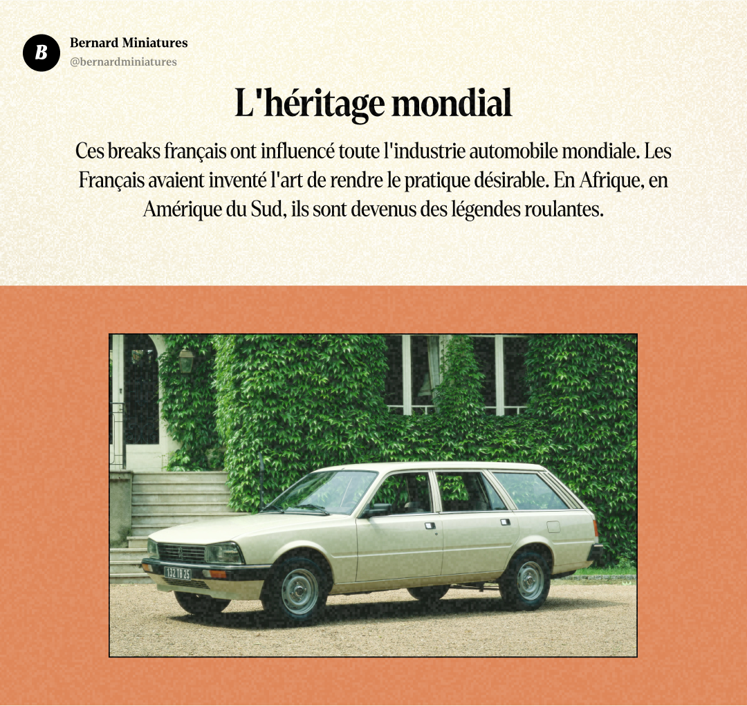 Citroën BX Break : La révolution familiale française - Slide 13