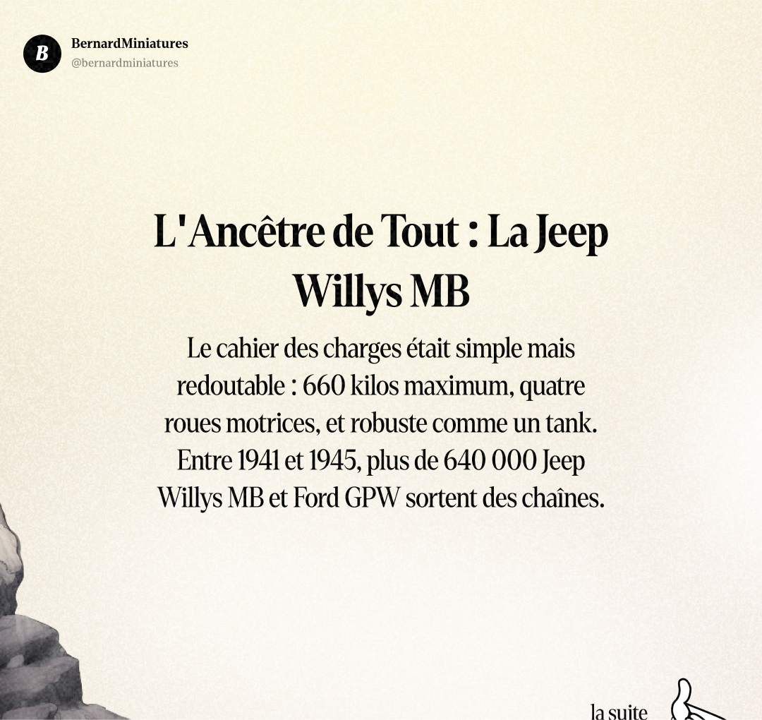 L'histoire oubliée des 4x4 utilitaires (avant les SUV) - Slide 3