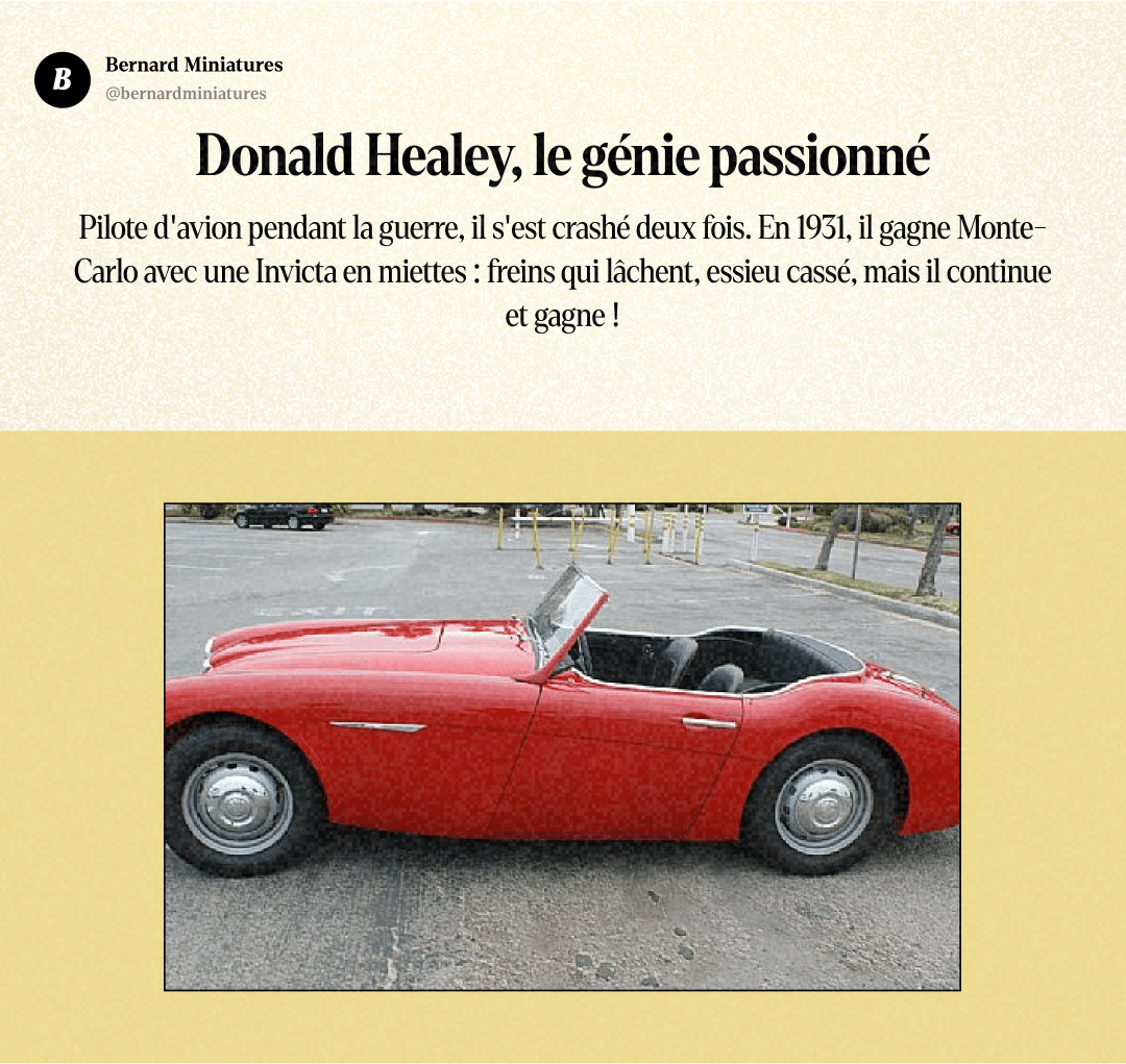 Austin-Healey 3000 : Le roadster qui a conquis l'Amérique - Slide 4