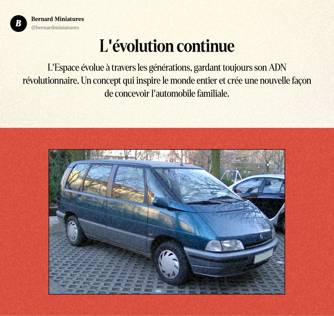 Renault ESPACE : L'invention française qui a révolutionné la famille - Slide 11
