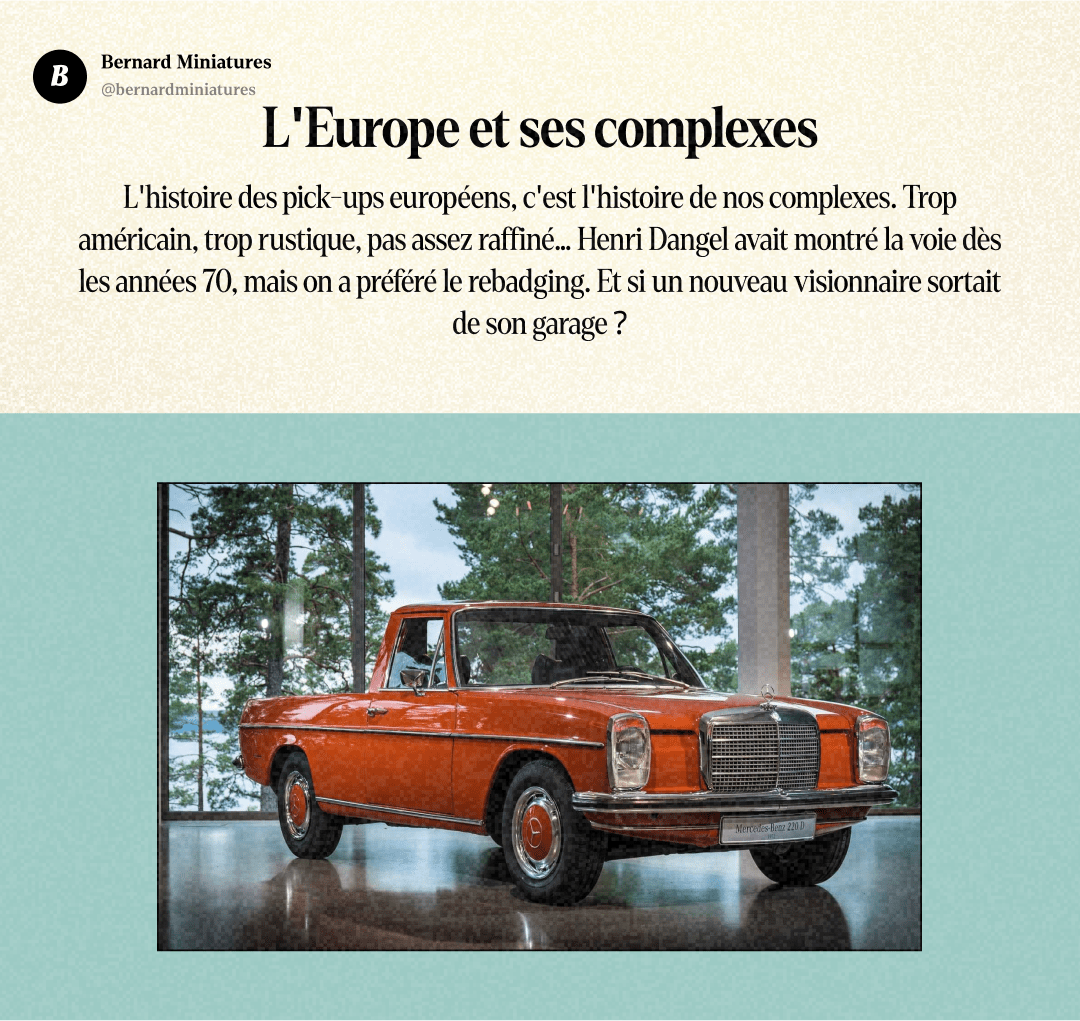 Mercedes Classe X : L'échec à 52 000€ qui a tué les pick-ups européens - Slide 13