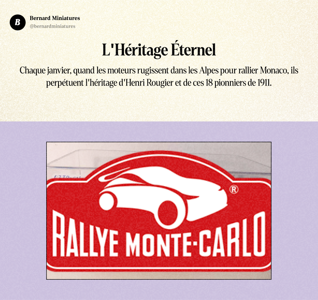Rallye Monte-Carlo 1911 : L'invention qui a tout changé - Slide 12