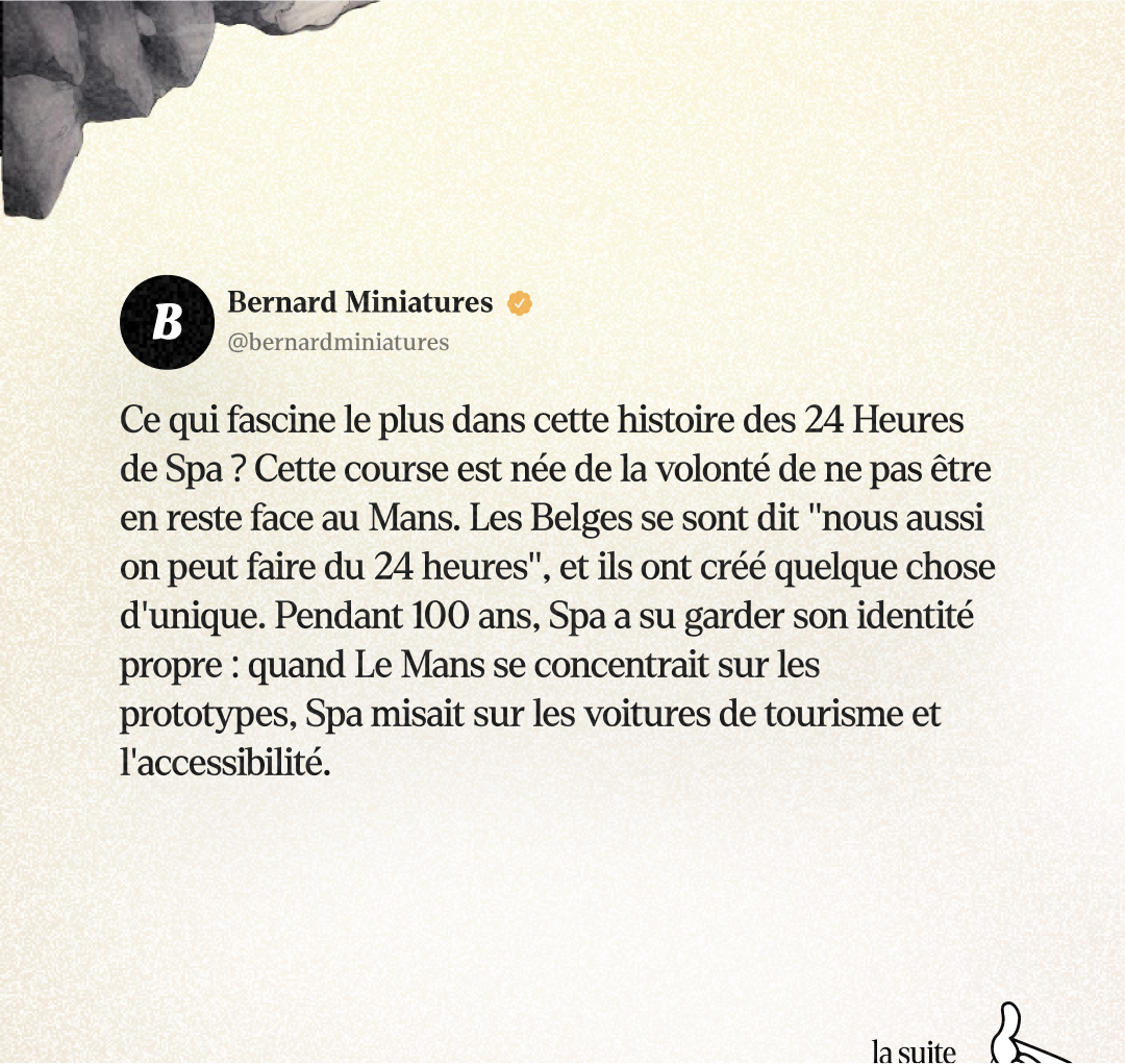 24 Heures de Spa : Le défi oublié qui a défié Le Mans - Slide 13