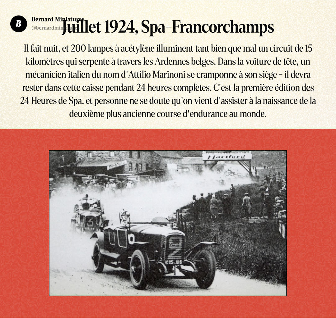 24 Heures de Spa : Le défi oublié qui a défié Le Mans - Slide 2