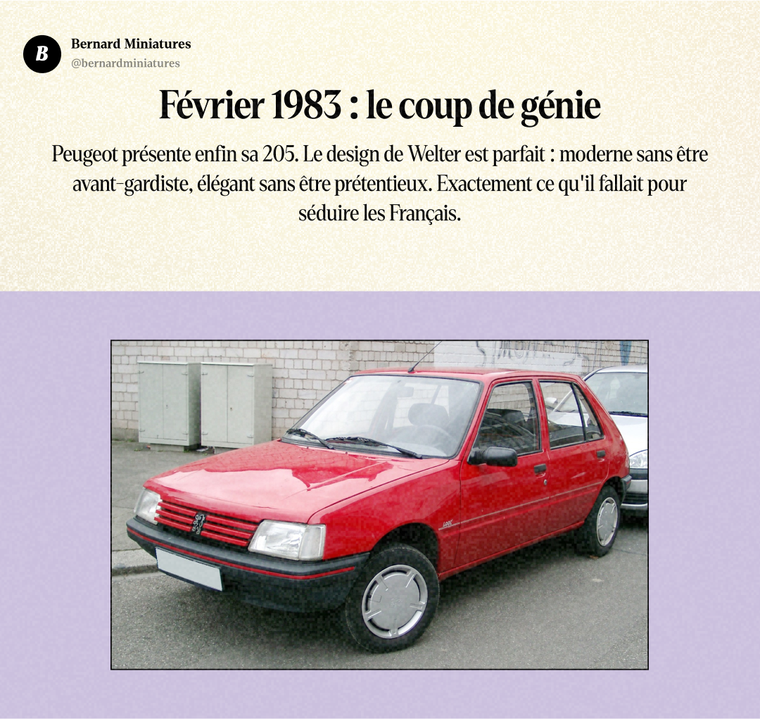 Peugeot 205 GTI : La voiture qui a sauvé Peugeot de la faillite - Slide 4