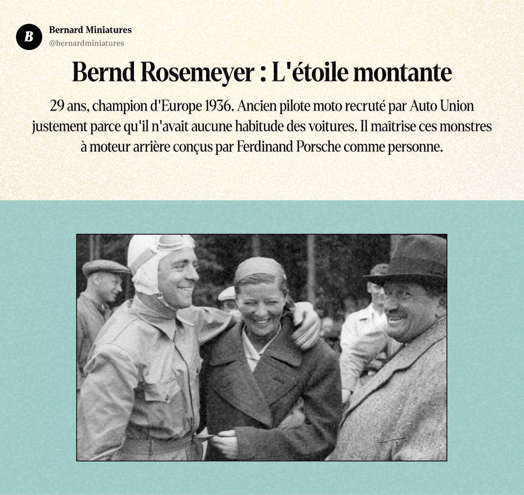 432 km/h en 1938 : Le record qui a tué Bernd Rosemeyer - Slide 4