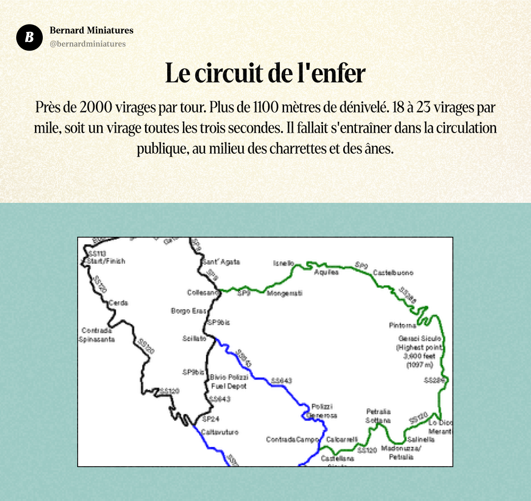 La course la plus DANGEREUSE de l'histoire ( Targa Florio ) - Slide 4