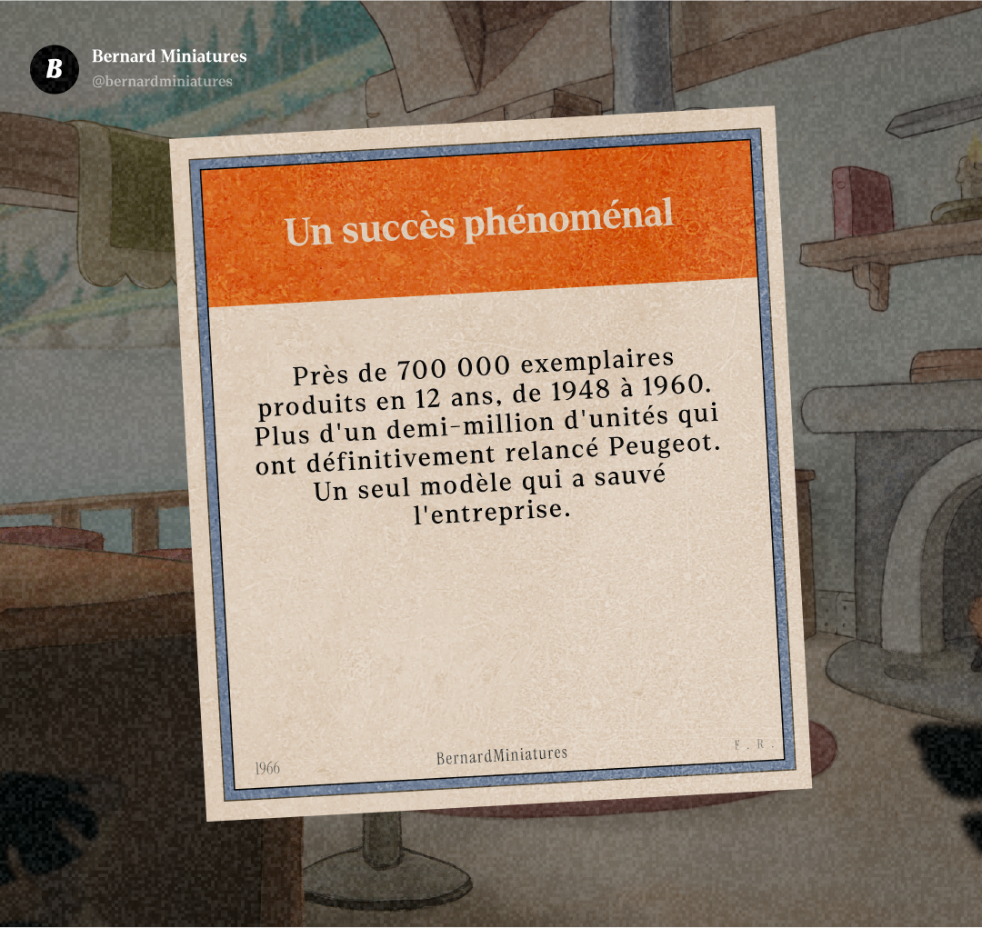 Peugeot 203 : Le pari le plus audacieux qui a sauvé Peugeot - Slide 13