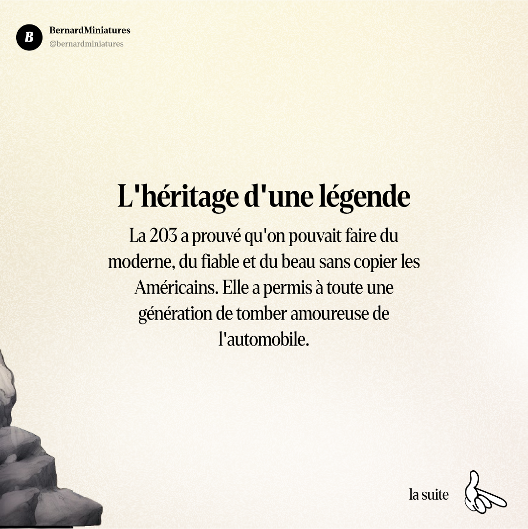 Peugeot 203 : Le pari le plus audacieux qui a sauvé Peugeot - Slide 14