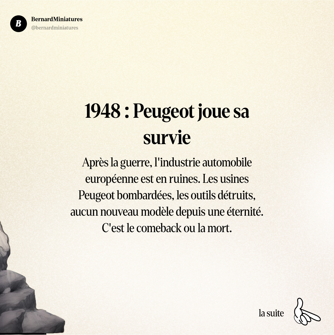 Peugeot 203 : Le pari le plus audacieux qui a sauvé Peugeot - Slide 2