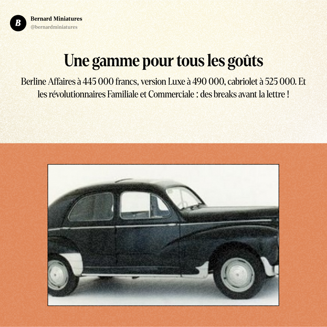 Peugeot 203 : Le pari le plus audacieux qui a sauvé Peugeot - Slide 8