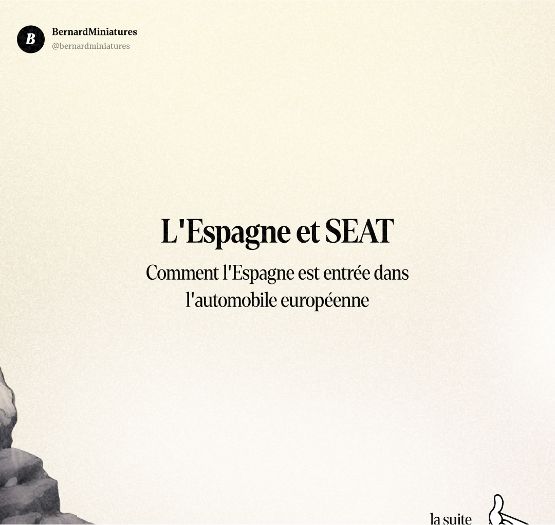 SEAT : Comment l'Espagne a créé son empire automobile à partir de rien - Slide 1