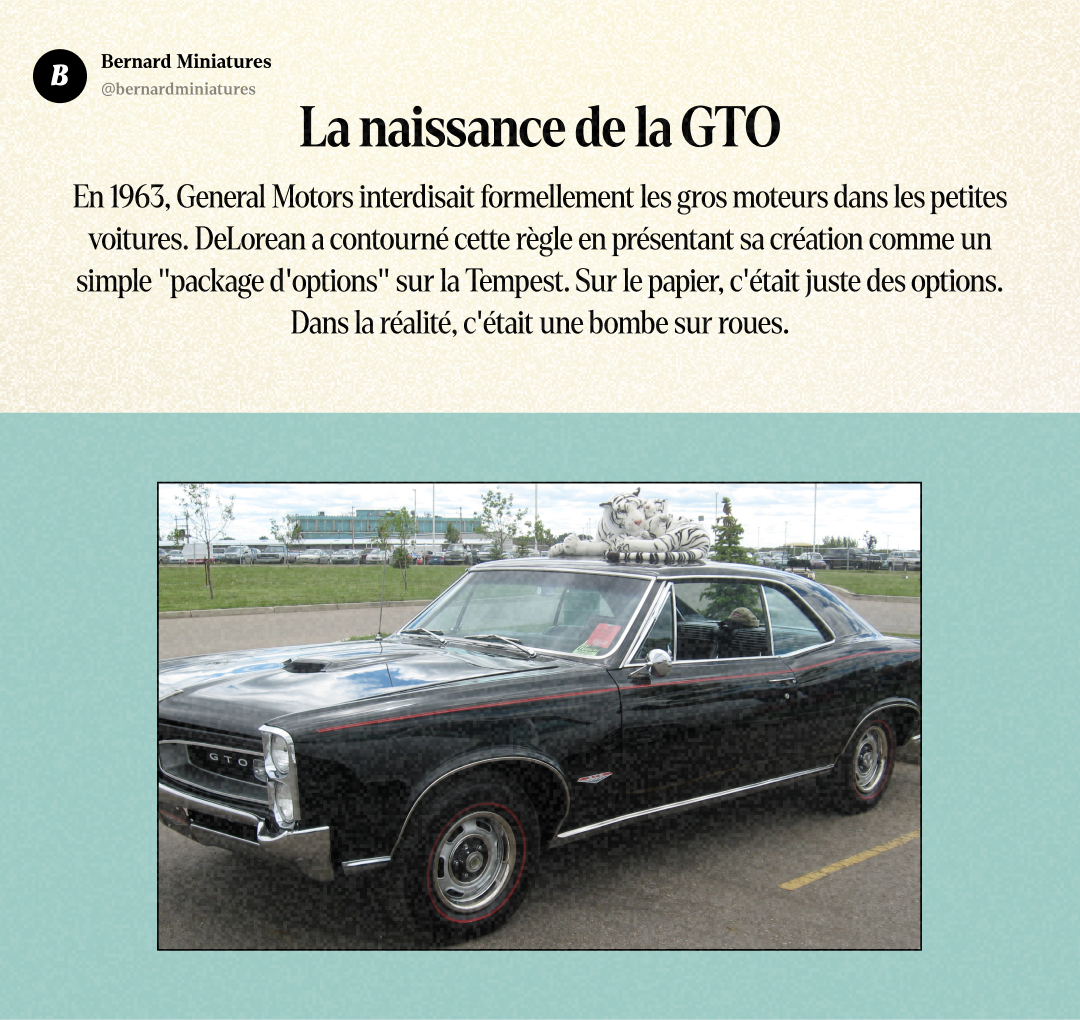 Pontiac GTO : Les 20 minutes qui ont changé l'automobile américaine - Slide 3