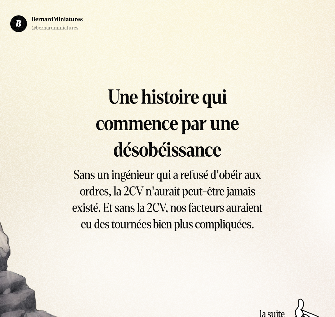 2CV des PTT : Pourquoi nos facteurs roulent dans des voitures jaunes depuis 1962 - Slide 2