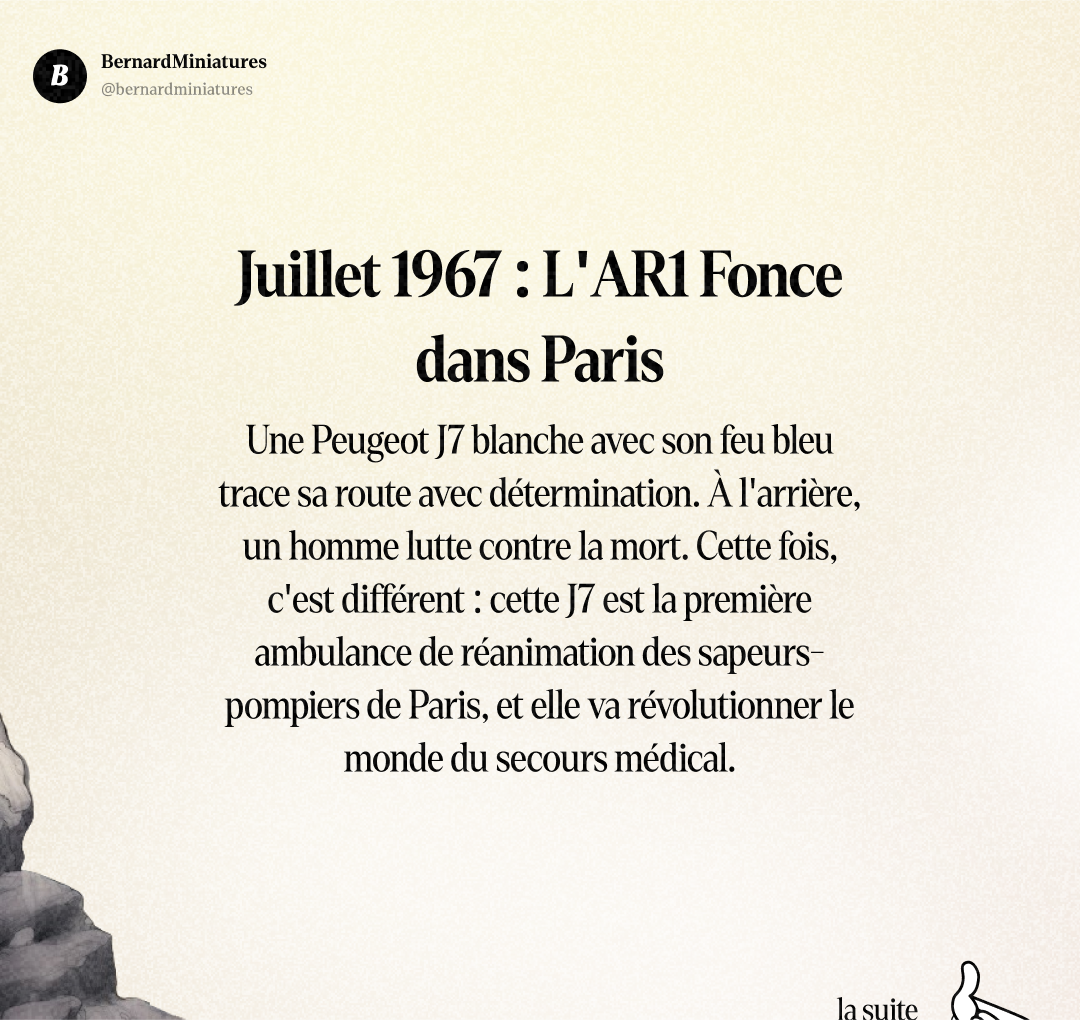 Pierre Franchiset : L'homme qui a révolutionné les ambulances de France - Slide 1