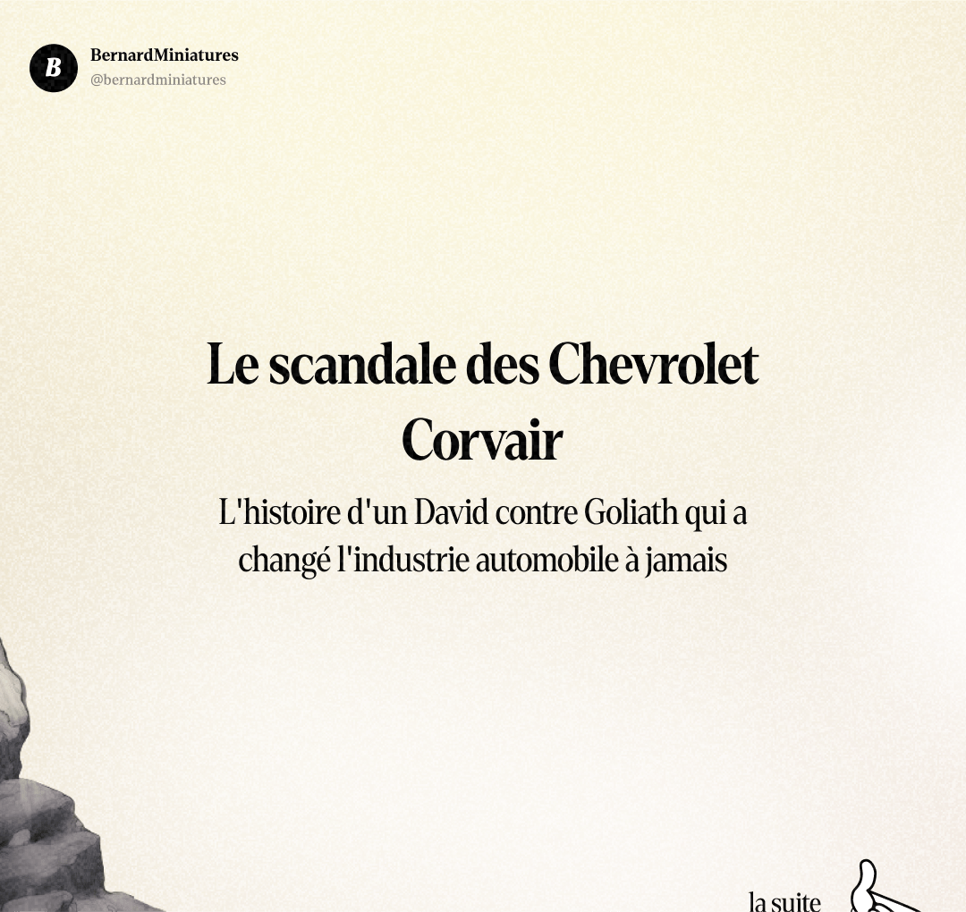 La Sale Histoire de la Corvair qui a humilié General Motors - Slide 1